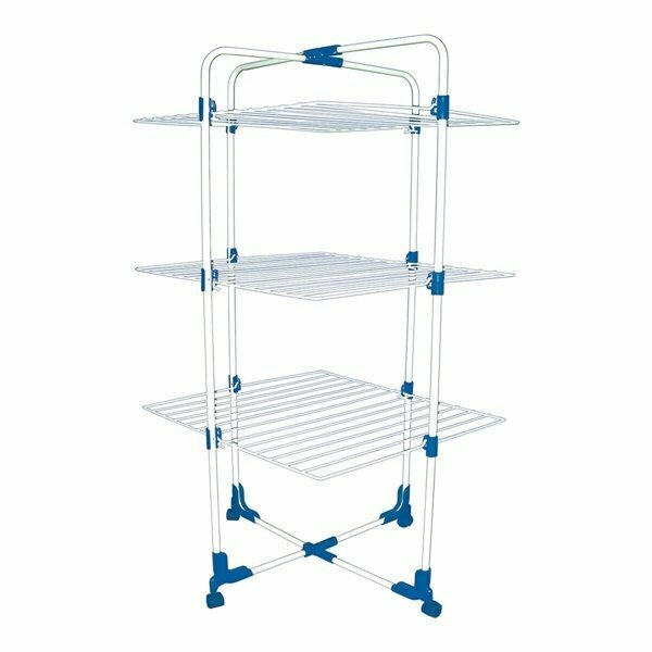 Ben-Mor Cables Ben-Mor Dry Tower Rack, Metal, White 90240